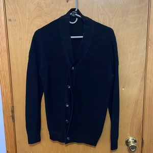 Black Alfani striped cardigan